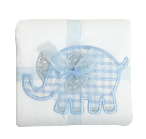 3 Marthas Applique Burp Cloth