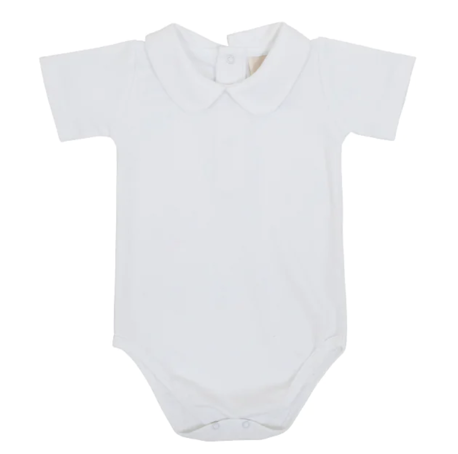 Peter Pan Collar Shirt - Pima Short Sleeve