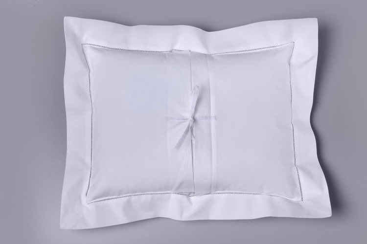 White Baby Monogram Sham
