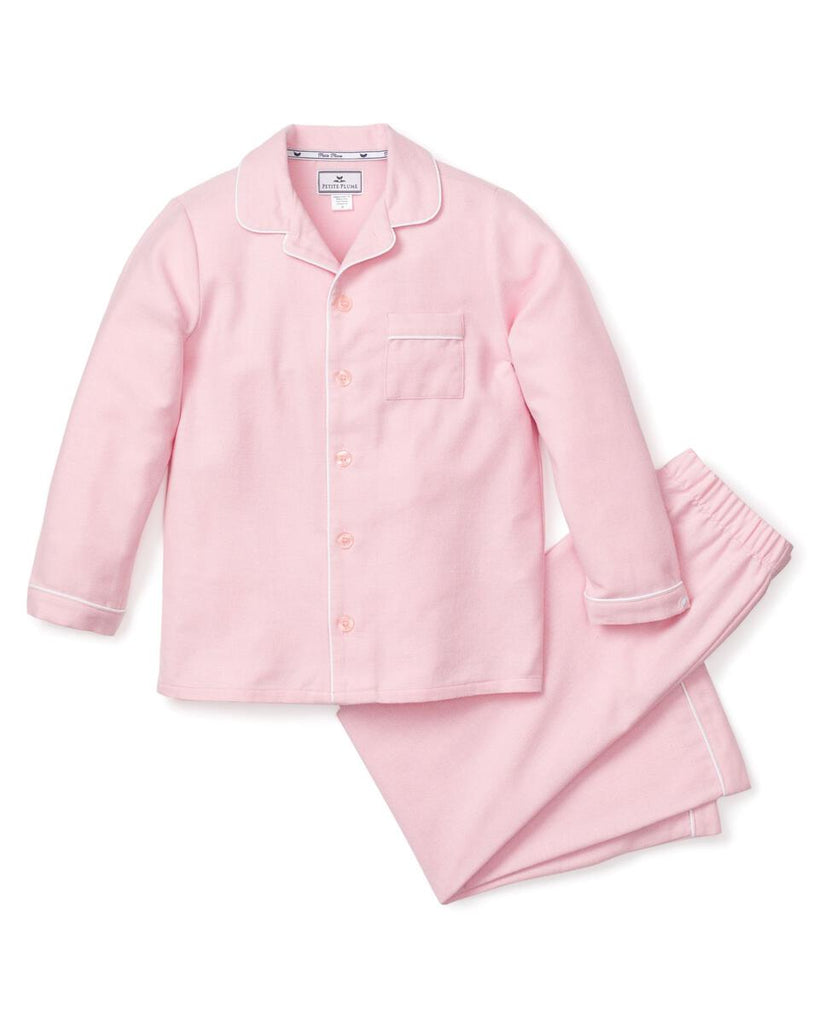 Pink Flannel Pajama Set