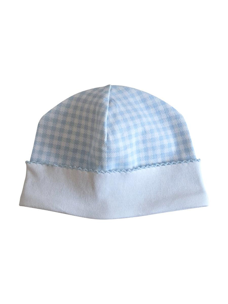 Checks Pima Cotton Baby Hat
