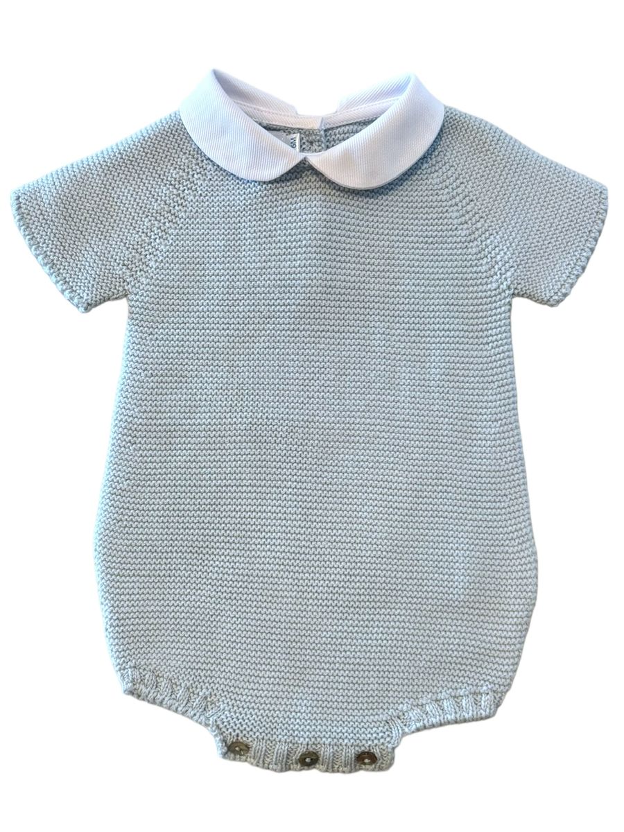 Round Collar Bubble- Light Blue