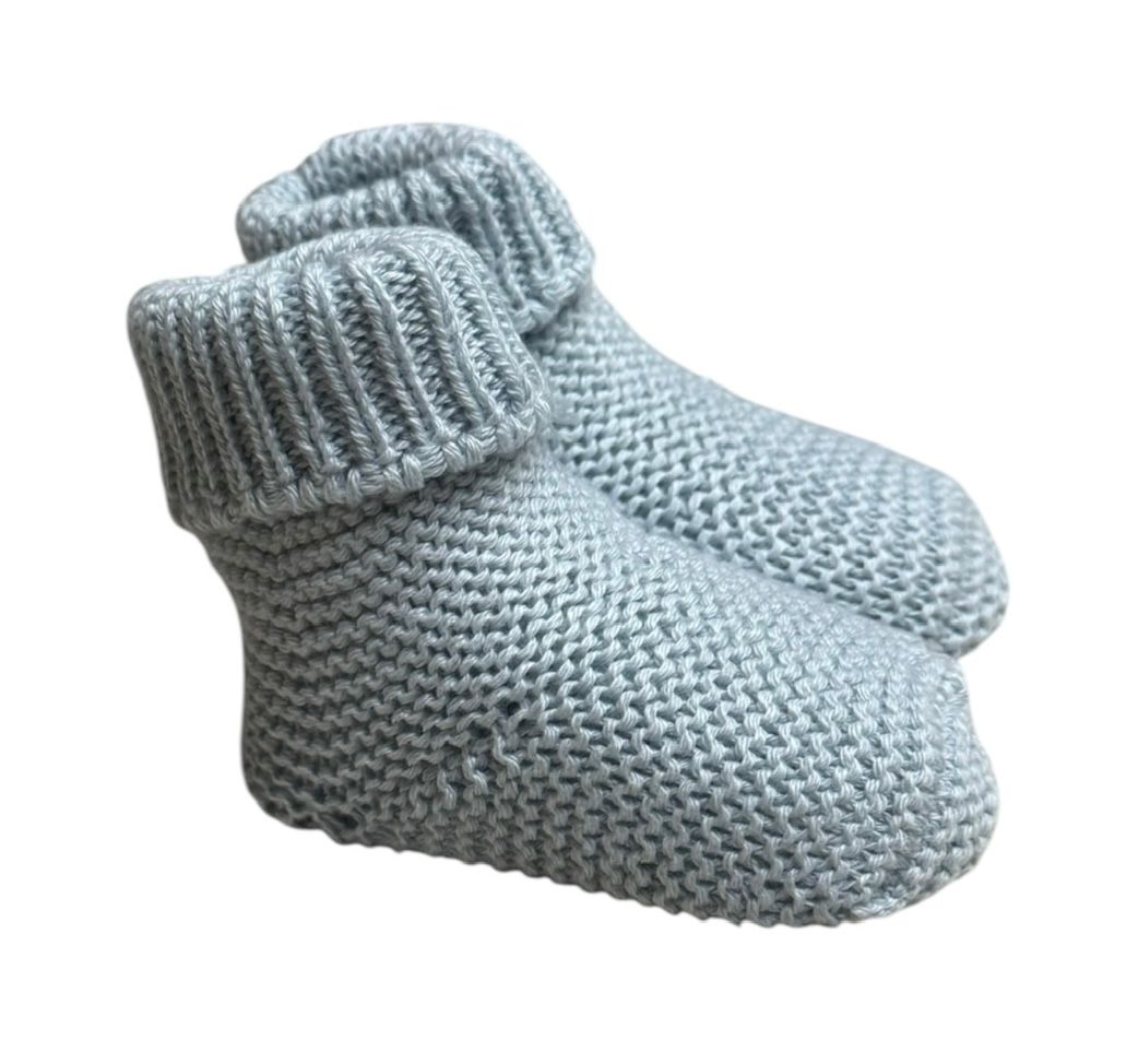Knit Baby Booties
