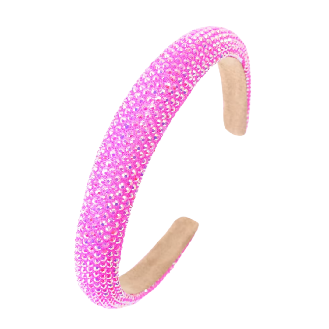 Scattered Small Rhinestone Headband