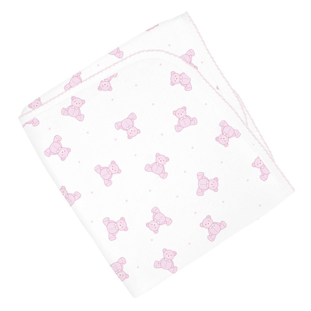 Teddy Bear Swaddle Blanket