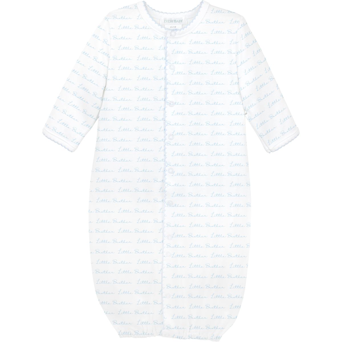 Little Brother Printed Converter Gown