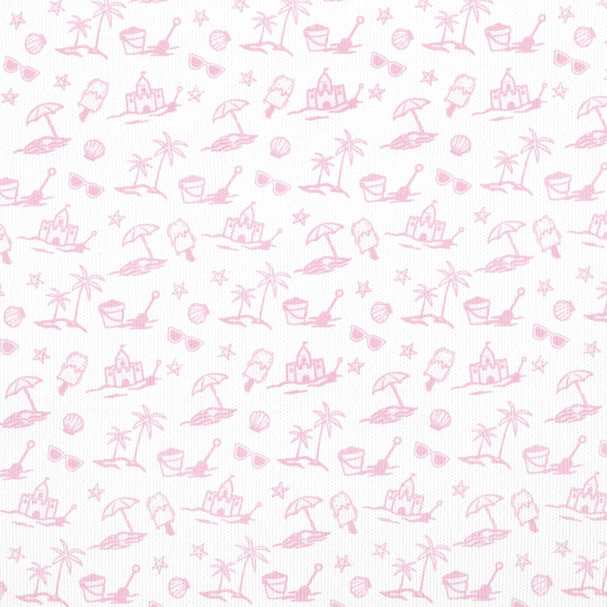 Pink Summer Doodle Print PJ