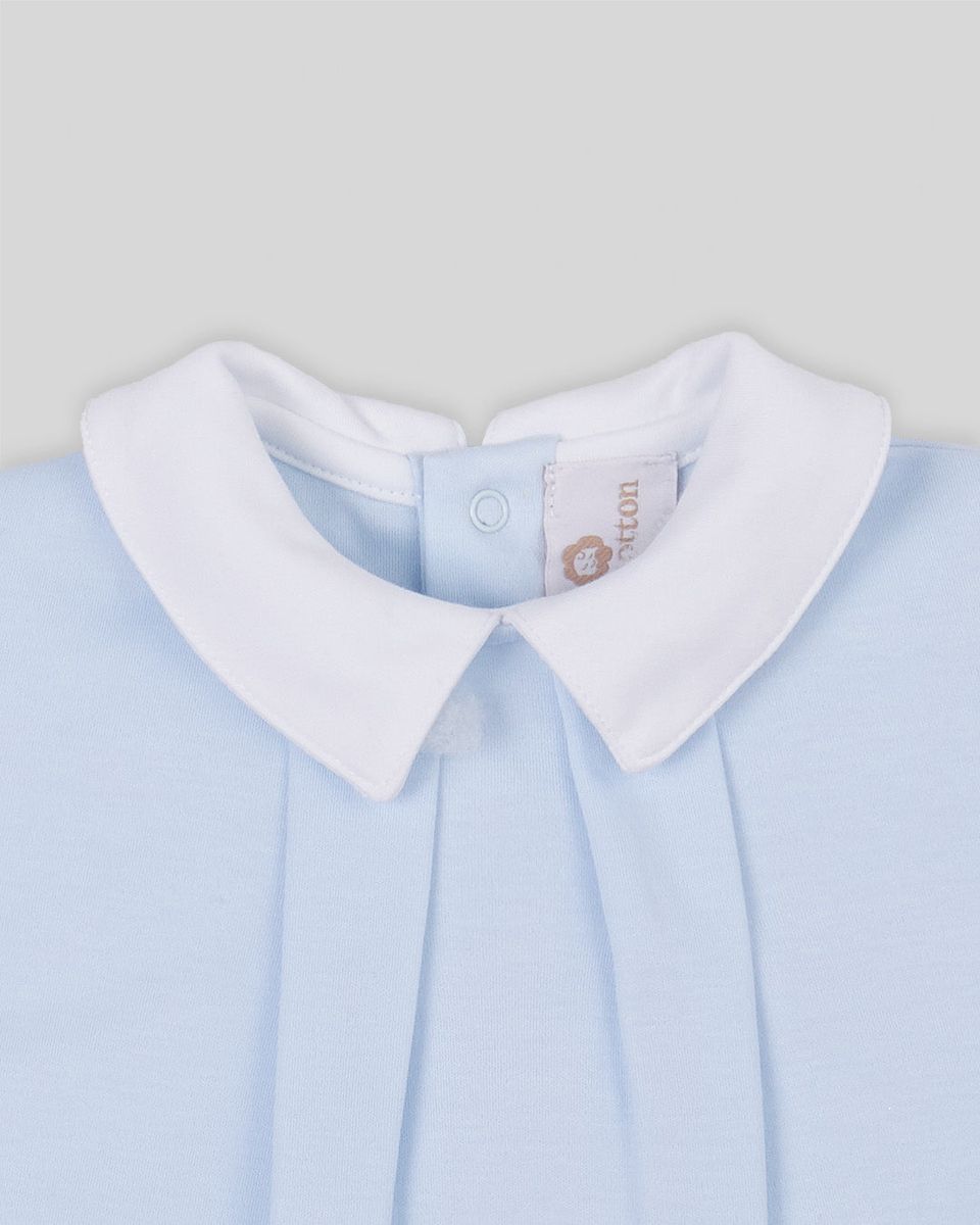 Liam Interlock Pima Bubble- Blue