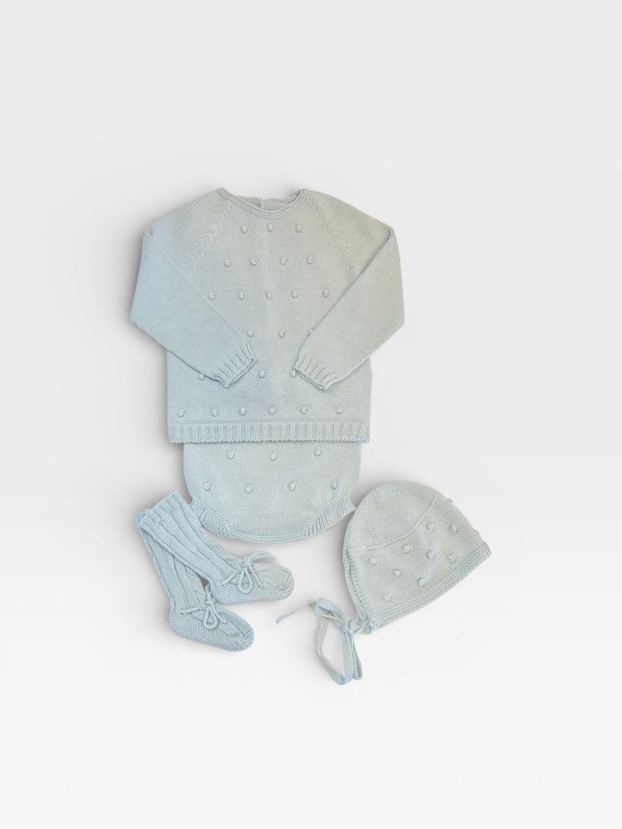 Raised Dot Diaper Set