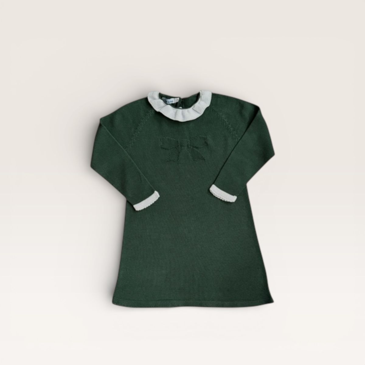 Bow Dress- Evergreen
