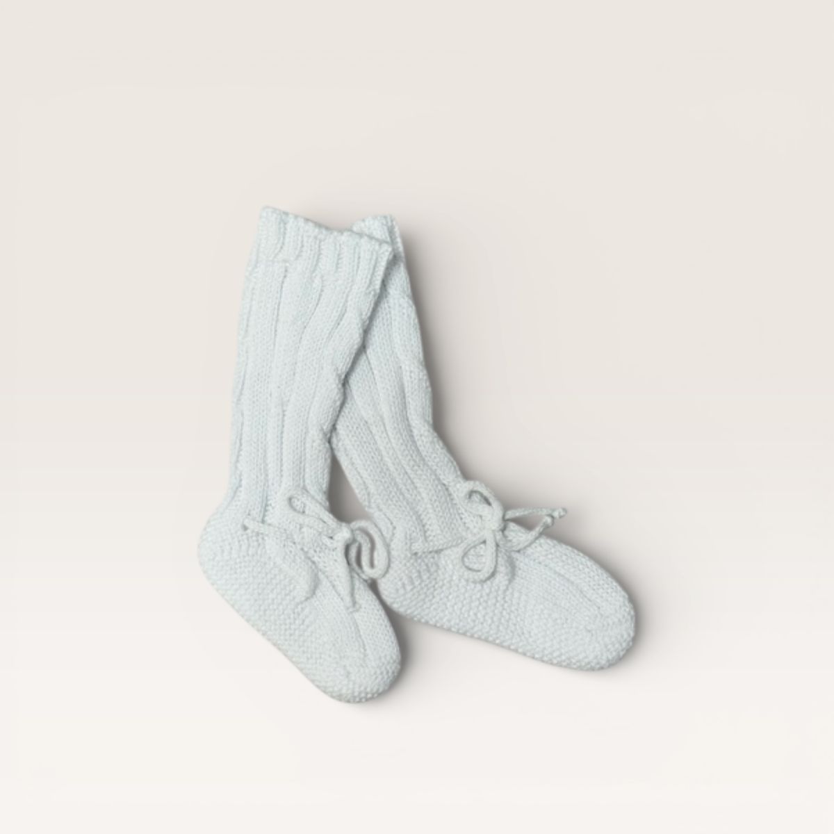 Cable Knit Knee Socks