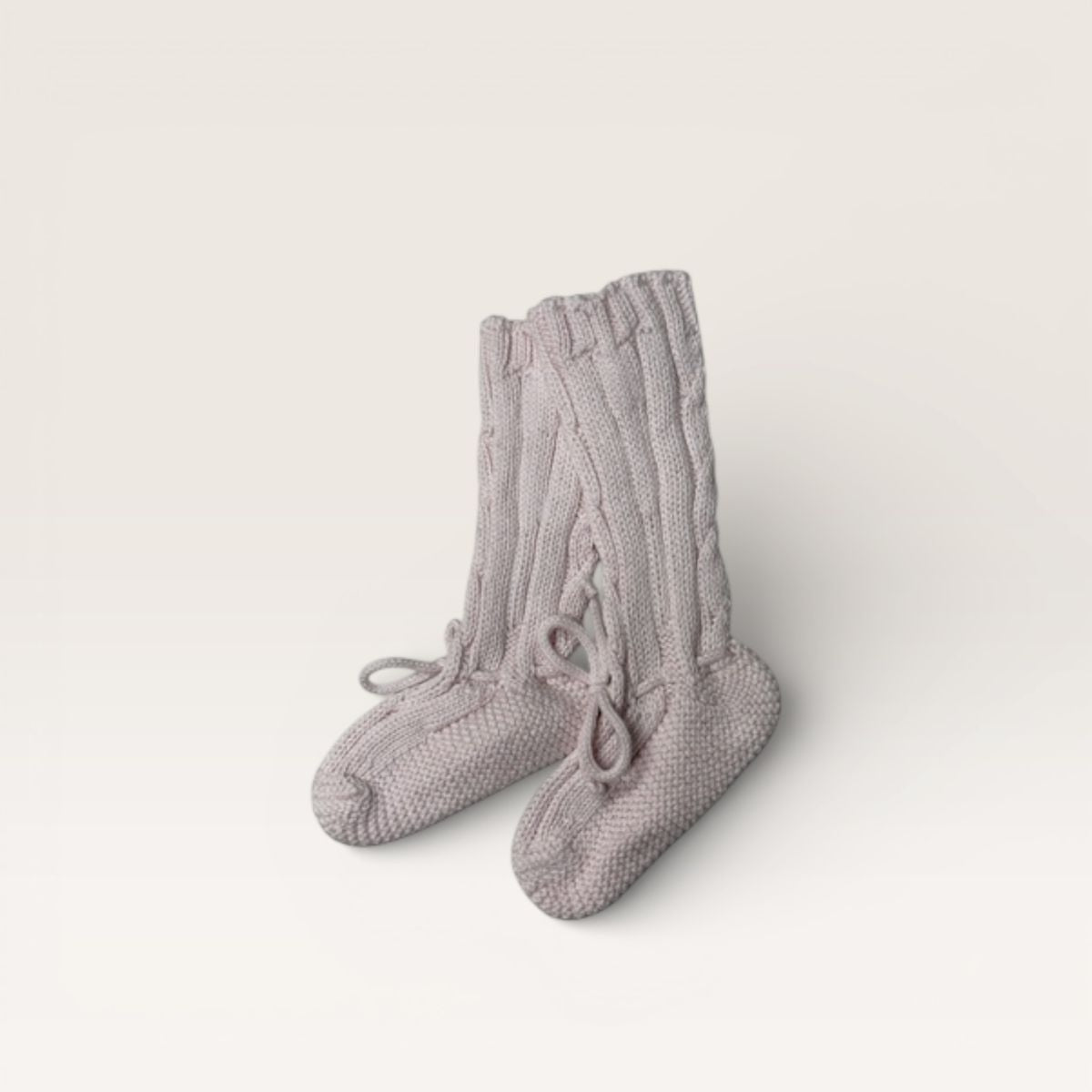 Cable Knit Knee Socks