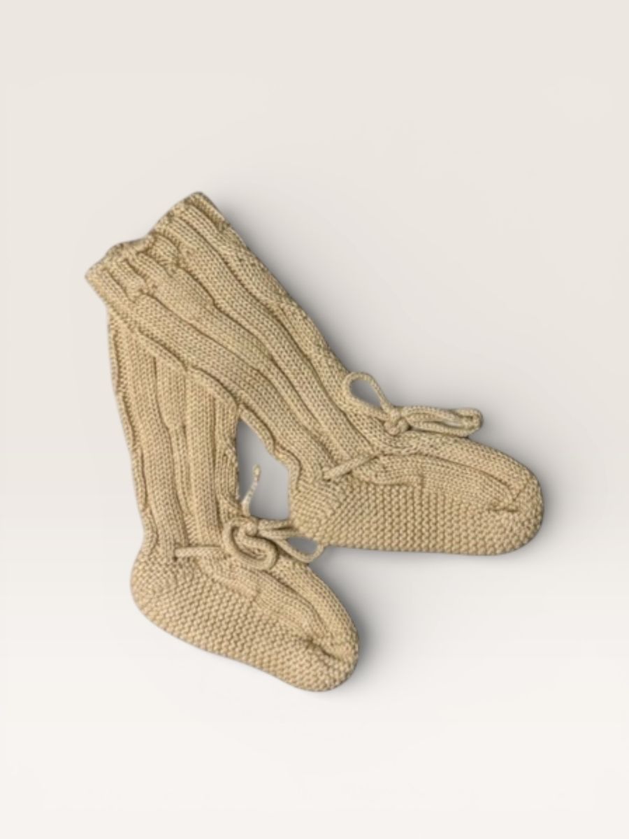 Cable Knit Knee Socks