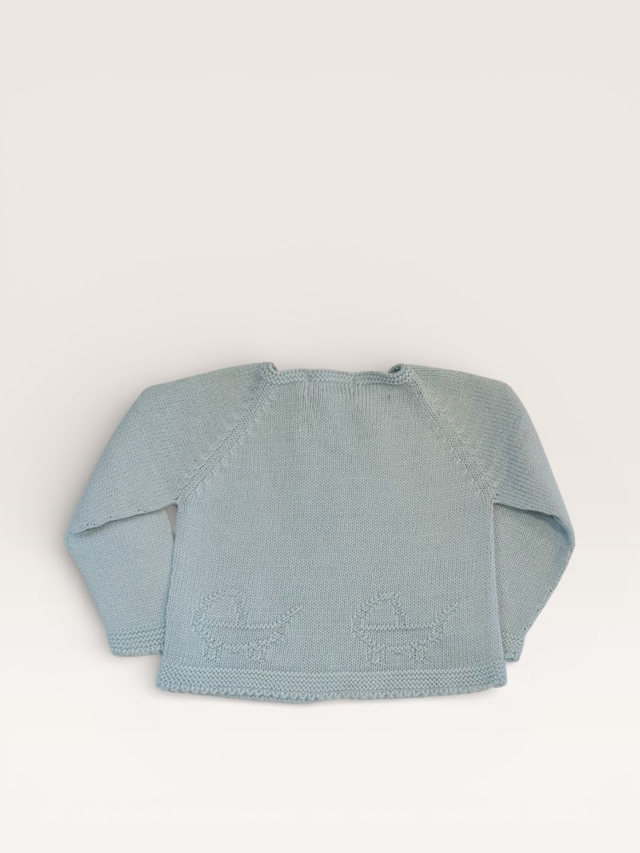 Light Blue Pram Cardigan