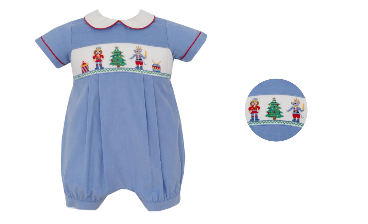Periwinkle Corduroy Nutcracker Bubble