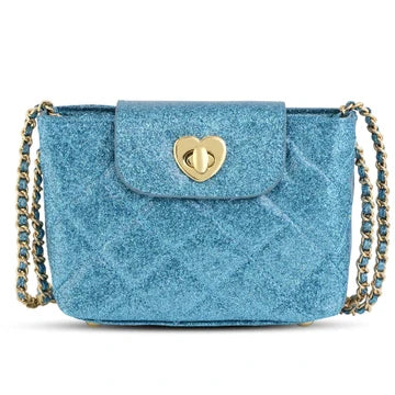 Paige Bluebell Metallic Purse
