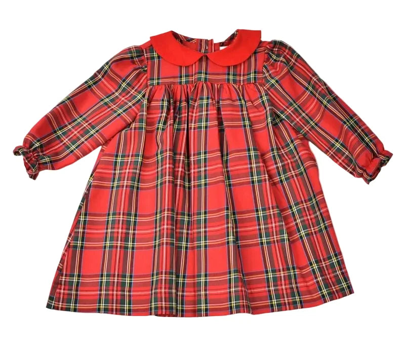 Christmas Plaid Float Dress