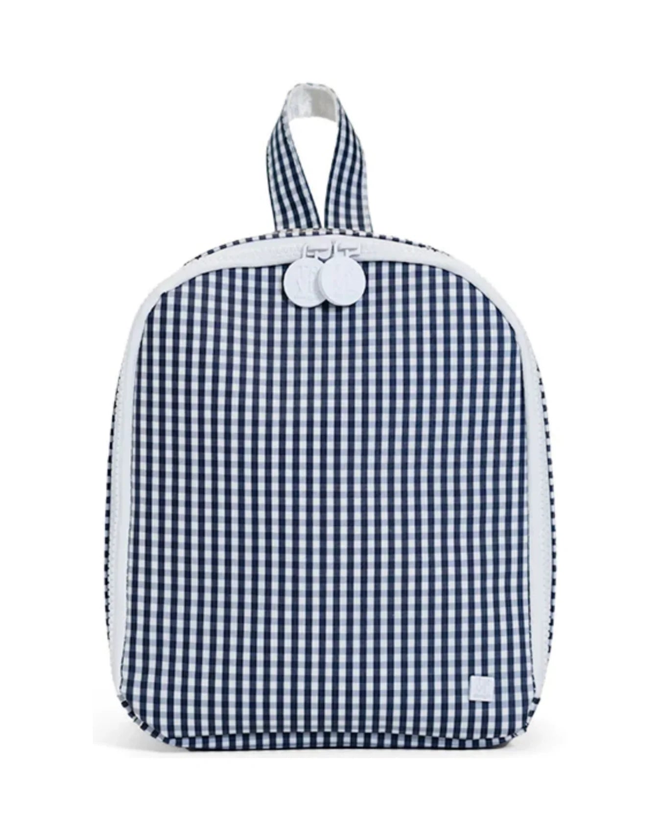 Bring It Lunch Bag- Navy Gingham