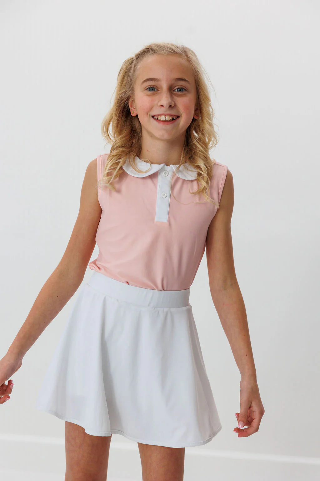 Pink/White Girly Tank