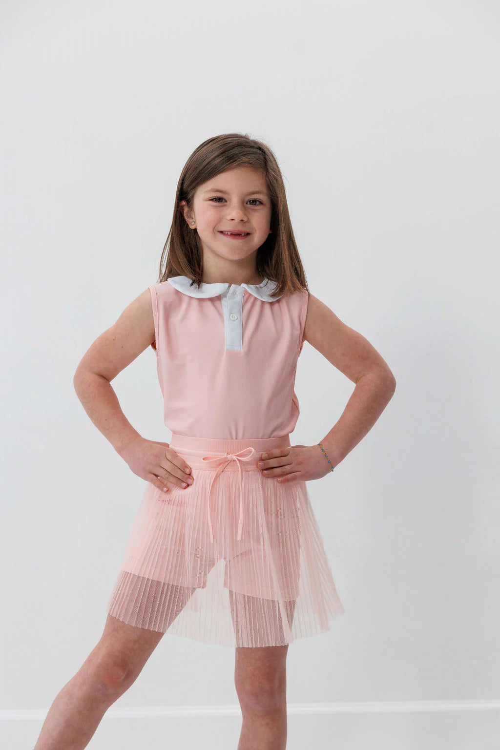 Pink/White Girly Tank