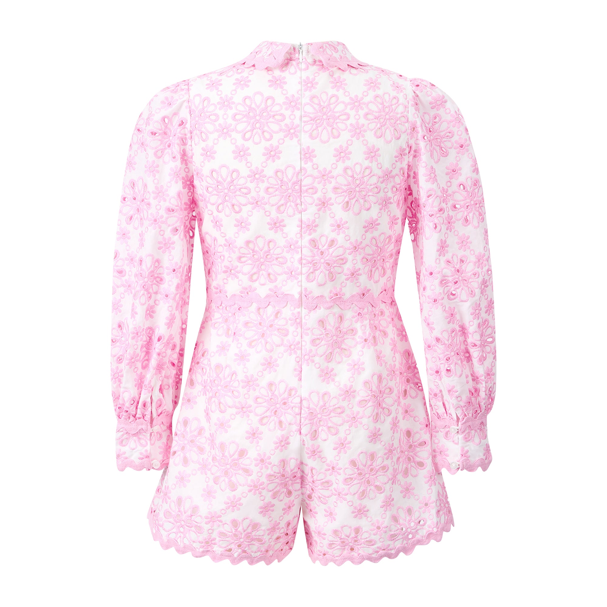 Nora Embroidered Romper