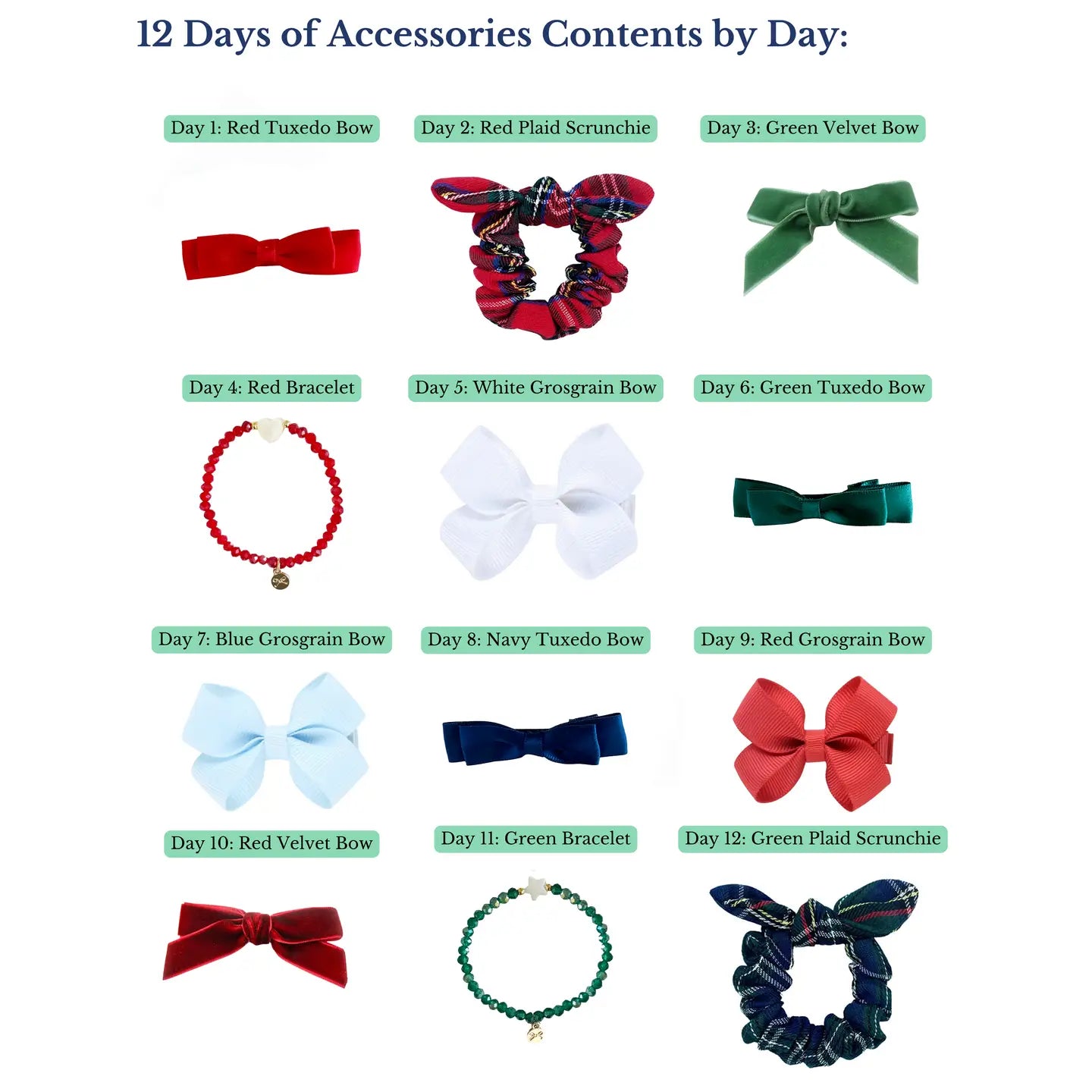 12 Days of Accessories Holiday Gift Set