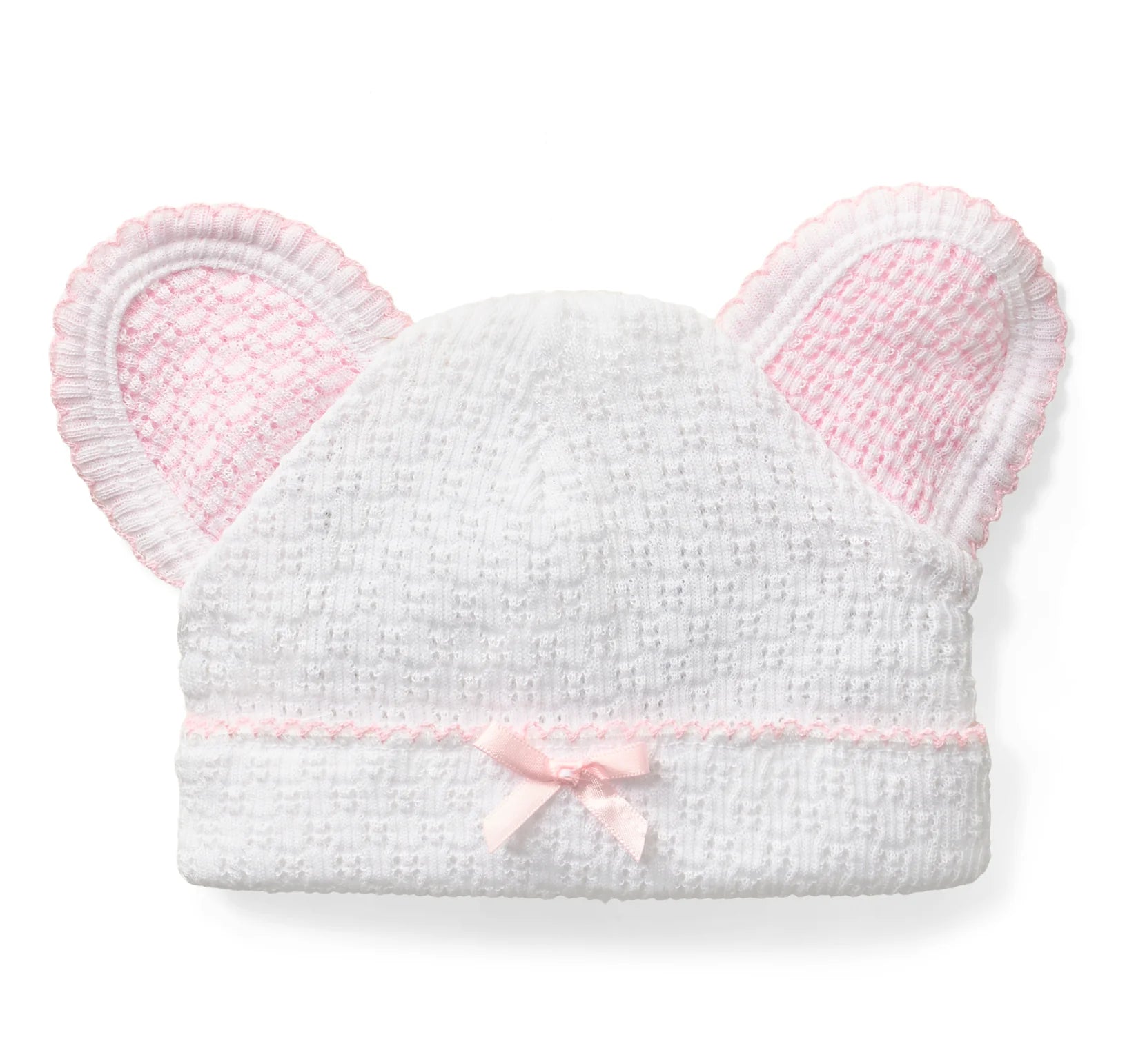 Paty Knit Bear Beanie