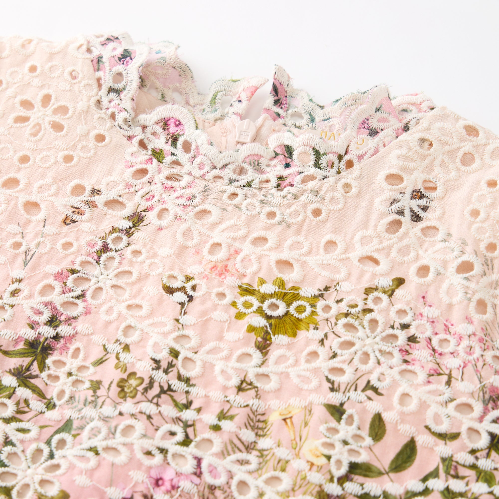 Chiara Embroidered Mini Dress