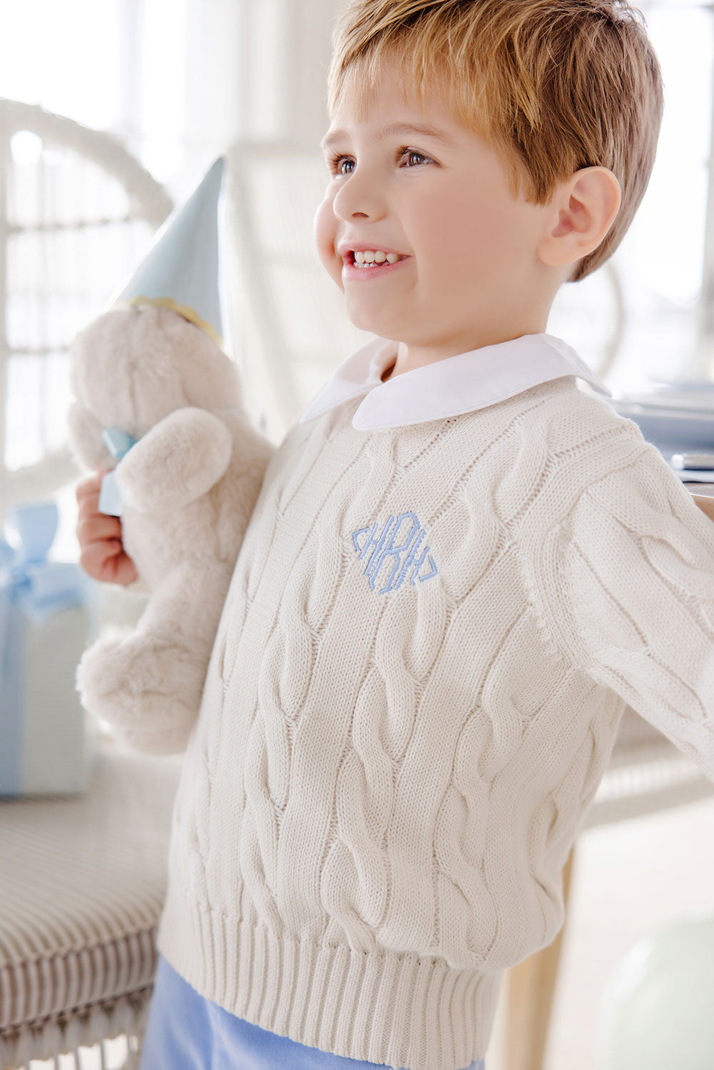 Crawford Crewneck - Palmetto Pearl