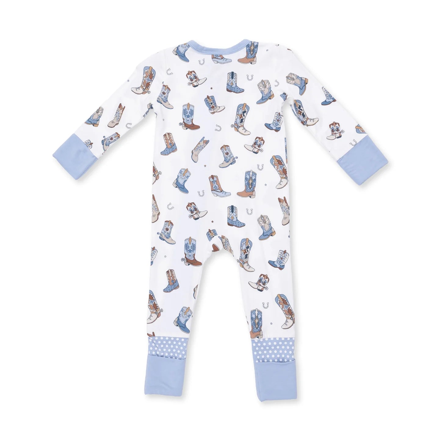 Convertible Romper- Buckaroo Boots