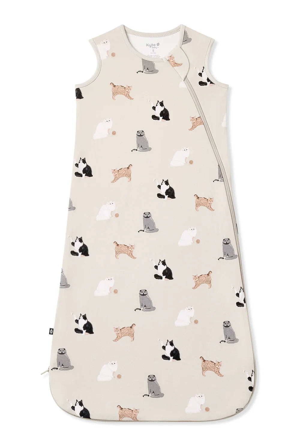 Sleep Bag in Fluffy Cat 0.5