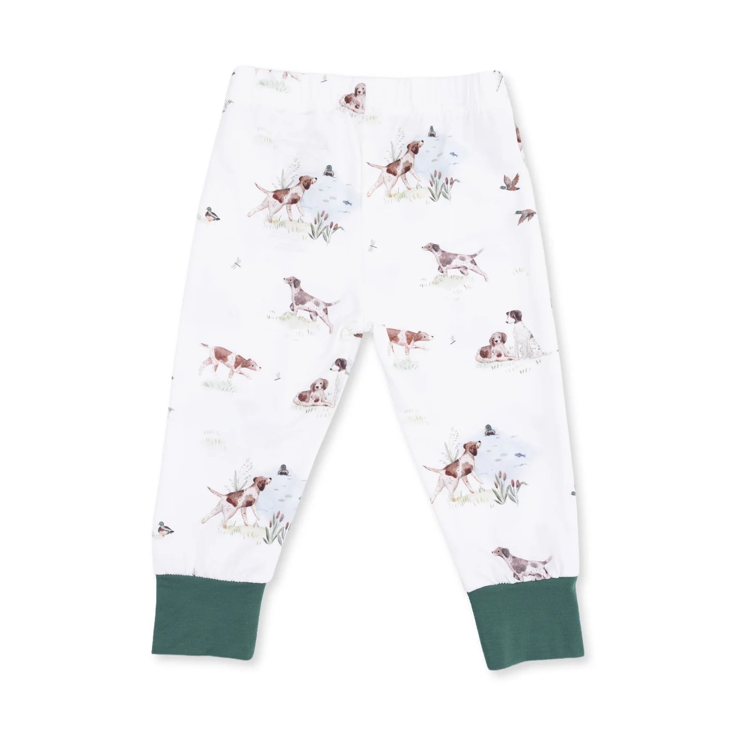 Long Sleeve Loungewear Set- Pointer Pups and Duck Buddies