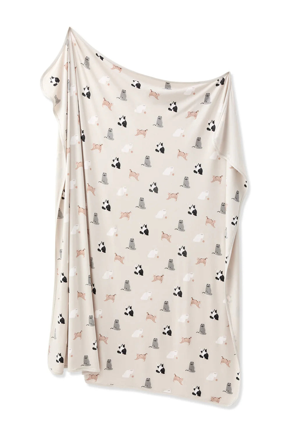 Swaddle Blanket in Fluffy Cat