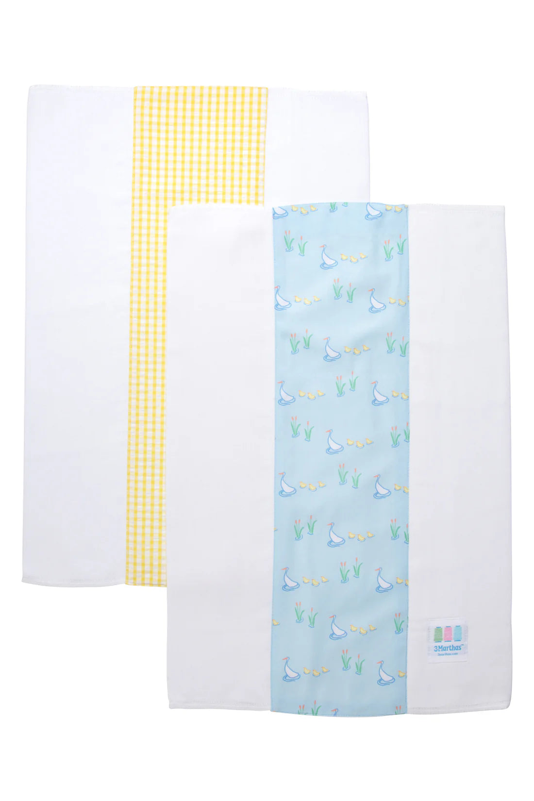 Duck Set of 2 Burp Cloths