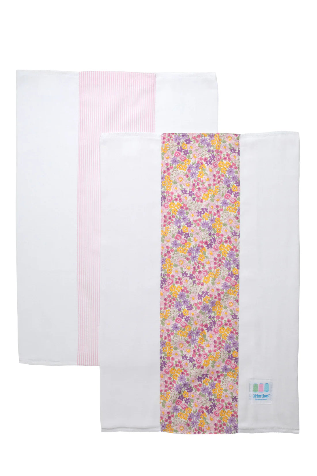 Butterfly Set of 2 Burp Cloths