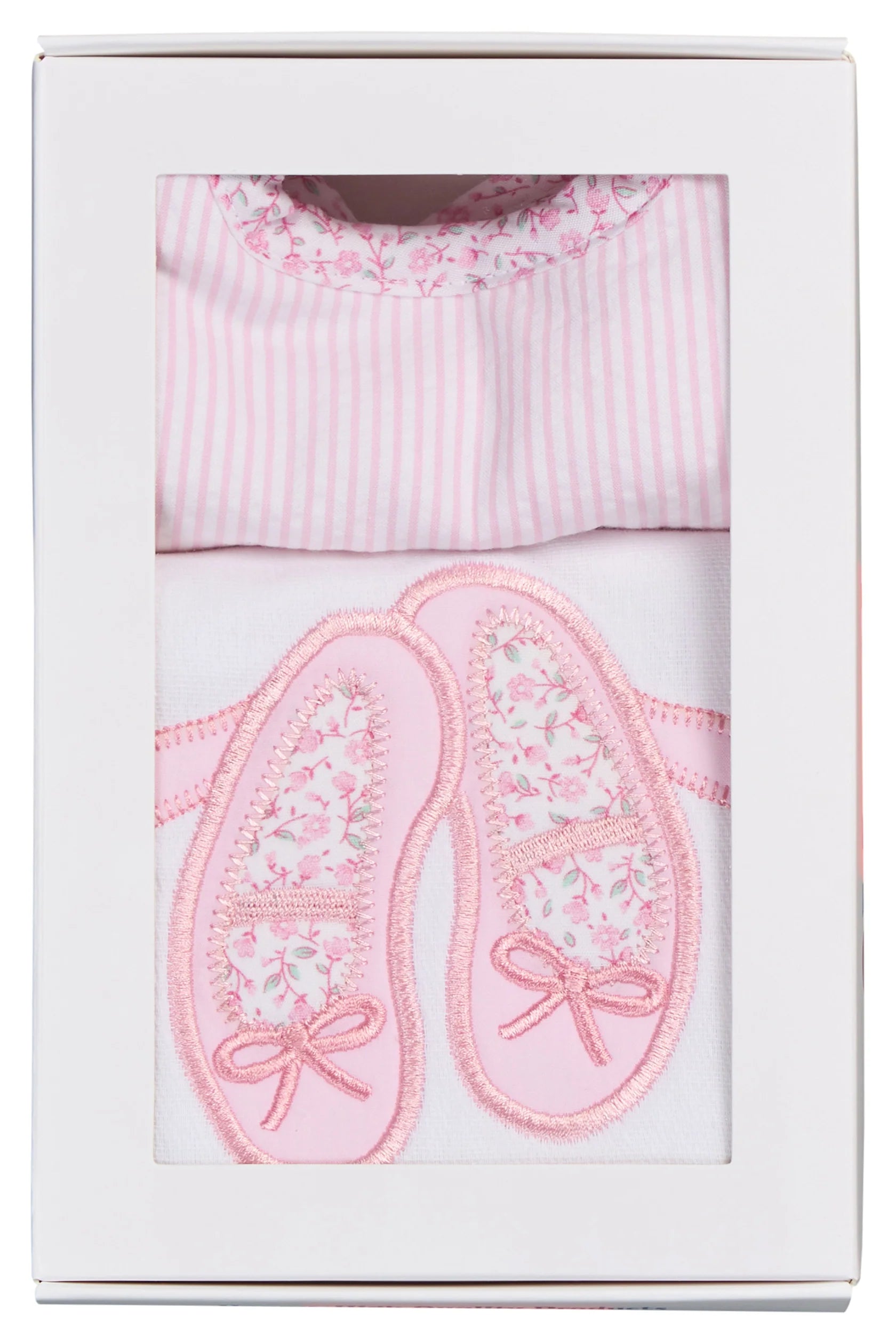 Ballet Basic Bib & Burp Boxed Set