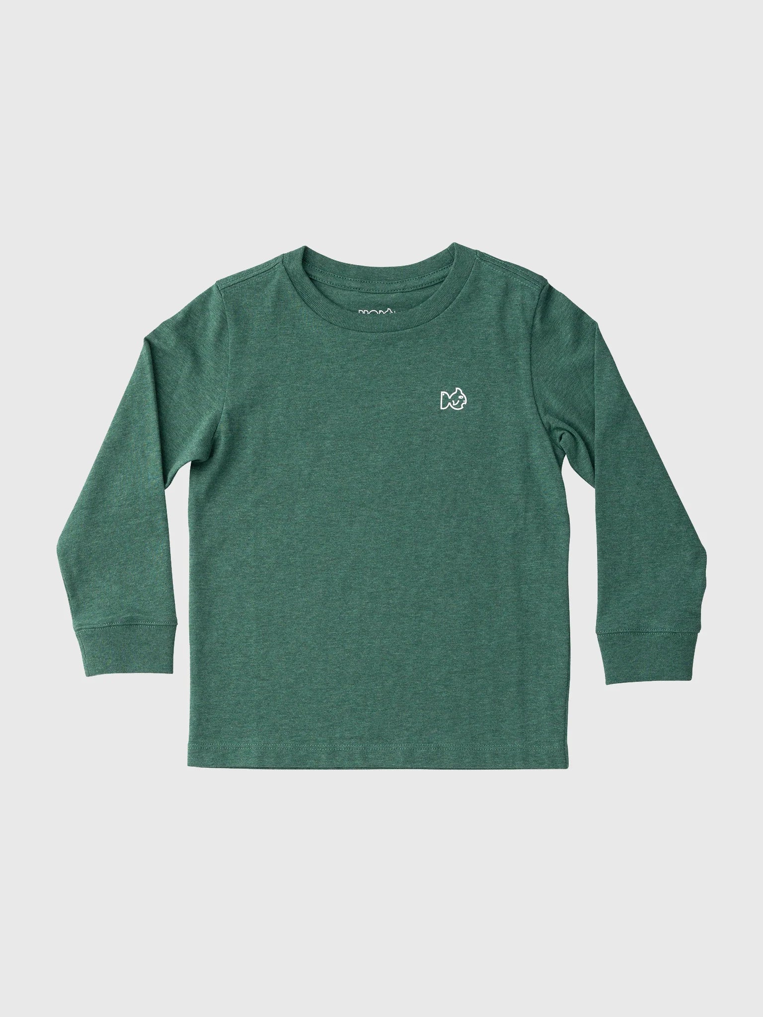 Kid's Long Sleeve T-Shirt- Smoke Pine Heather