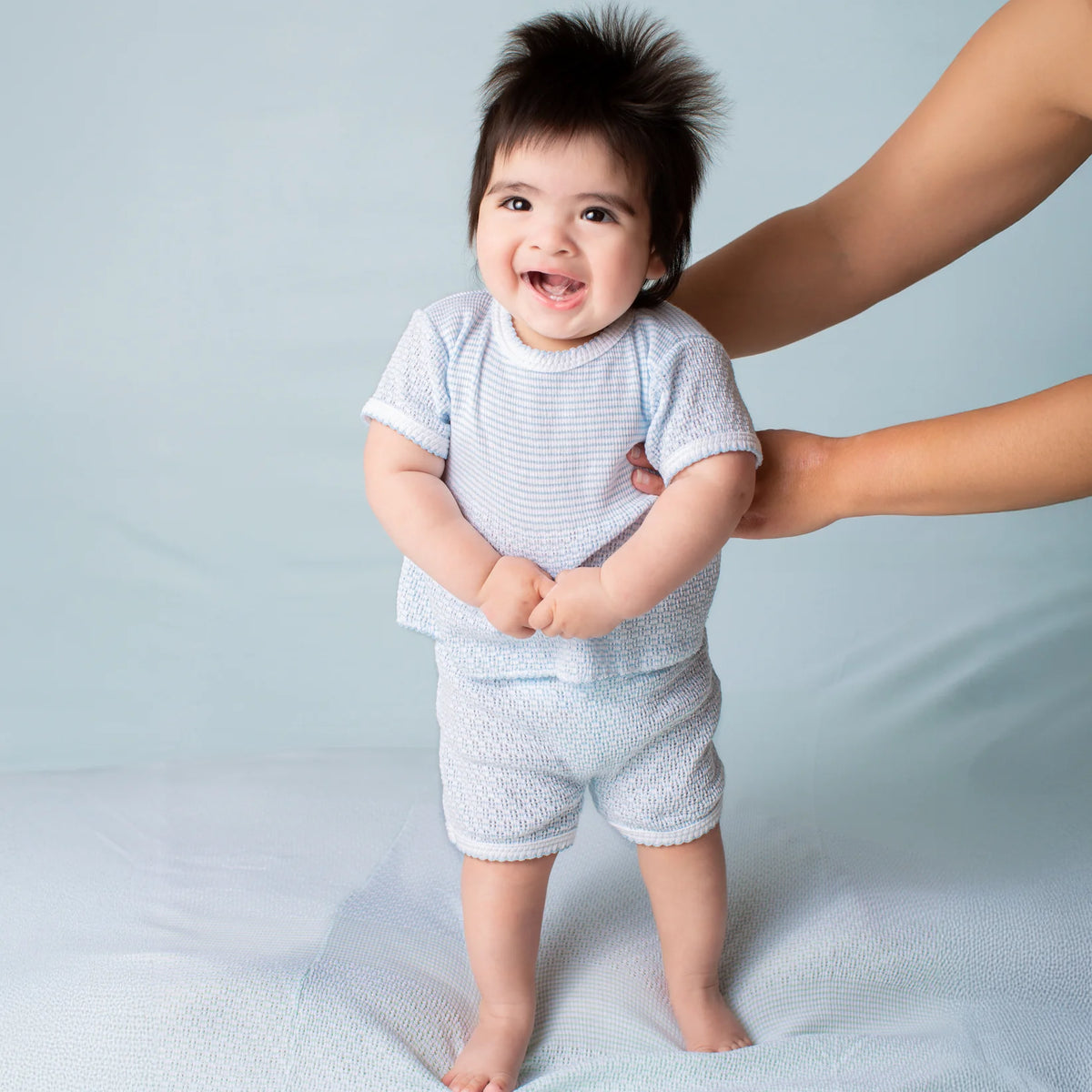 PatyKnit™ Solid Color Diaper Set