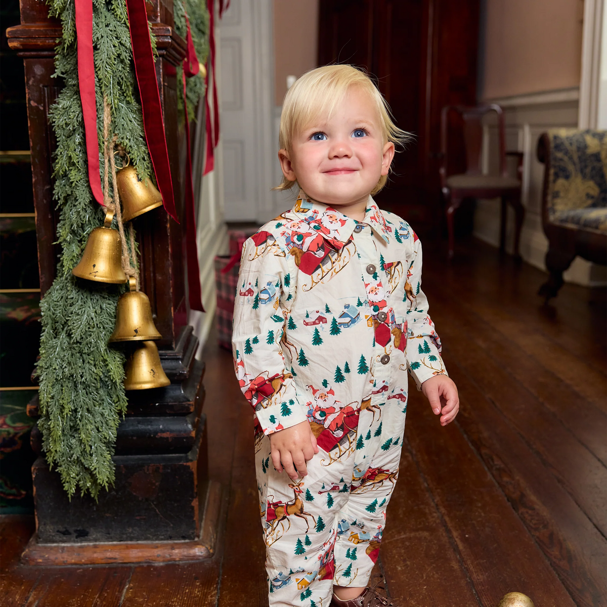 Easton Jumper- Santa Sleigh