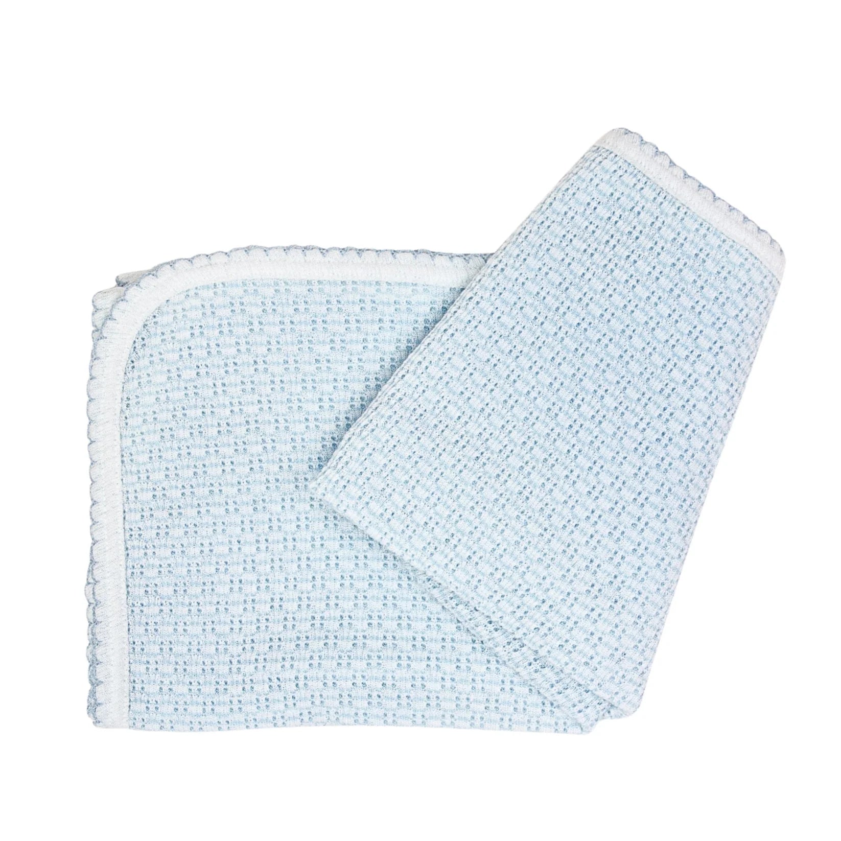 Paty Knit Receiving/Swaddle Blanket