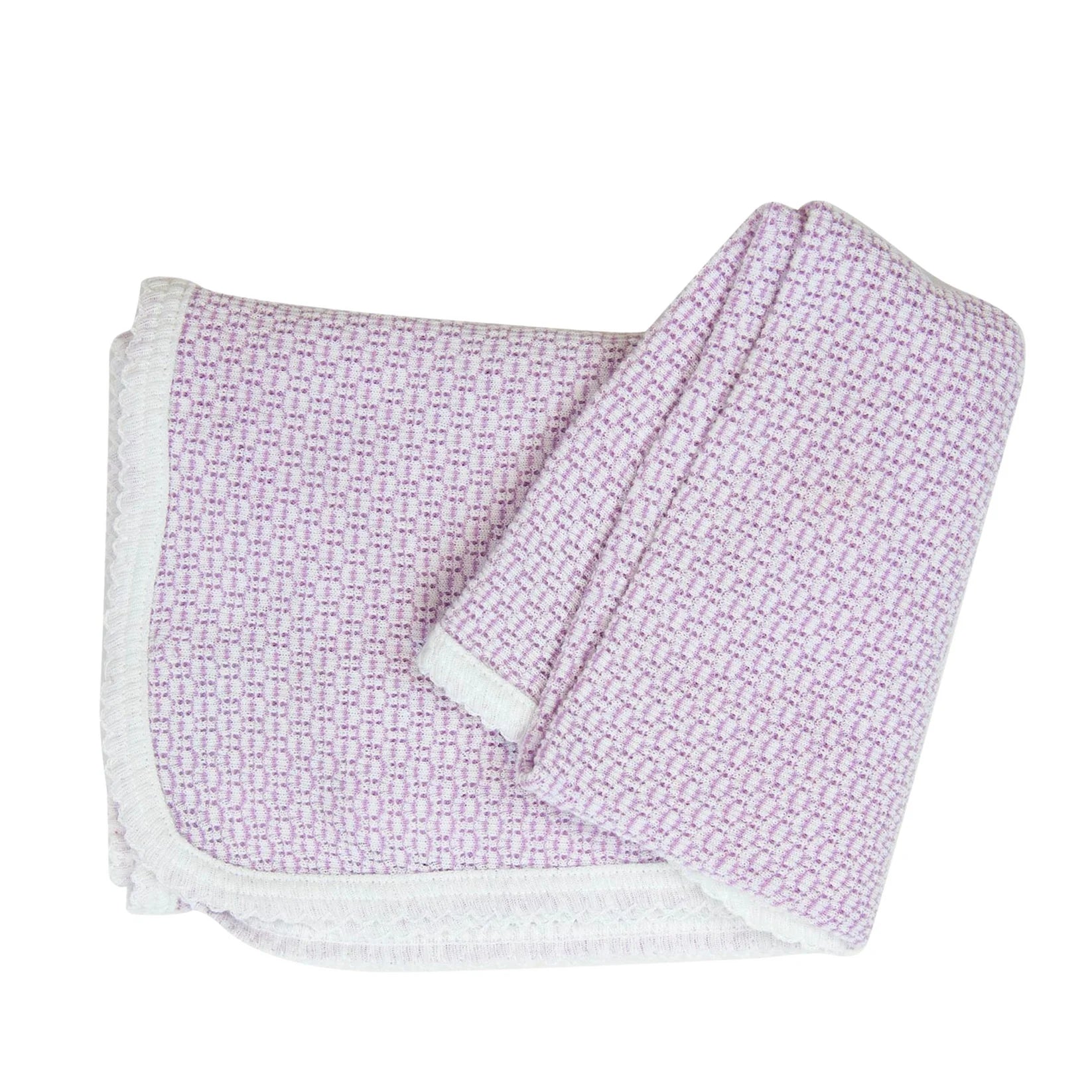 Paty Knit Receiving/Swaddle Blanket