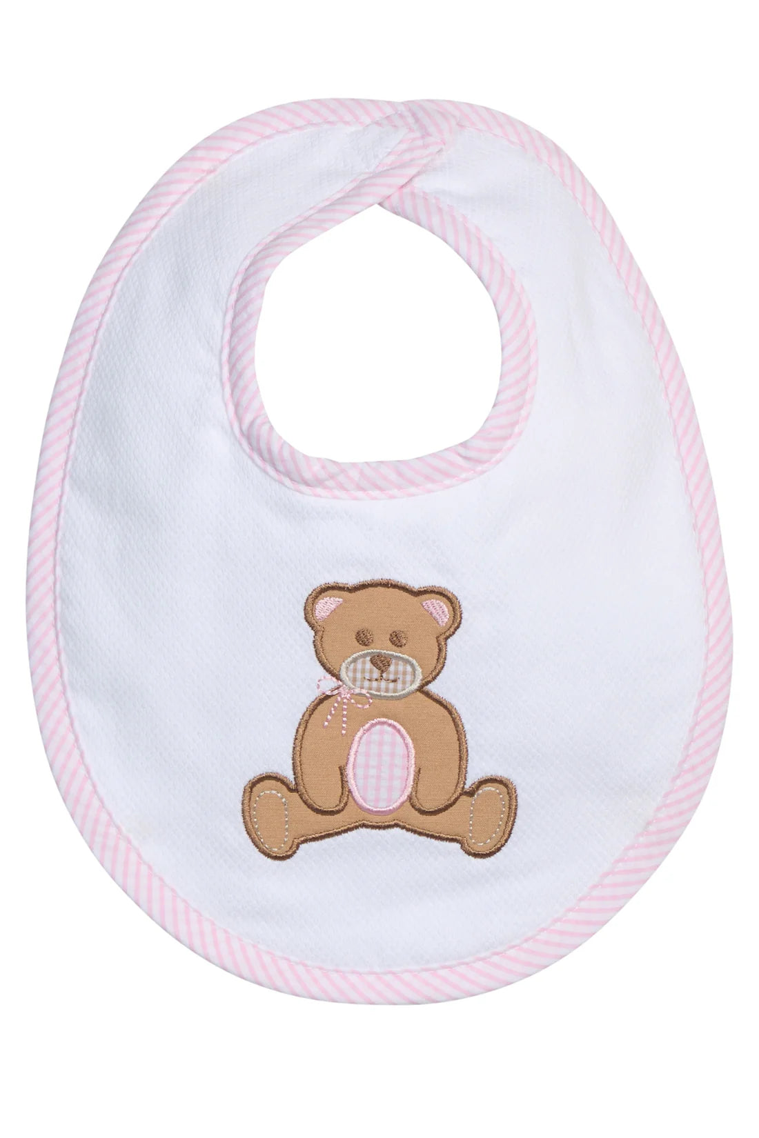 Teddy Bear Applique Basic Bib