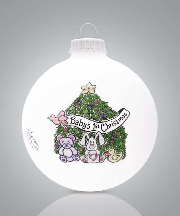 Baby Girl First Christmas Tree