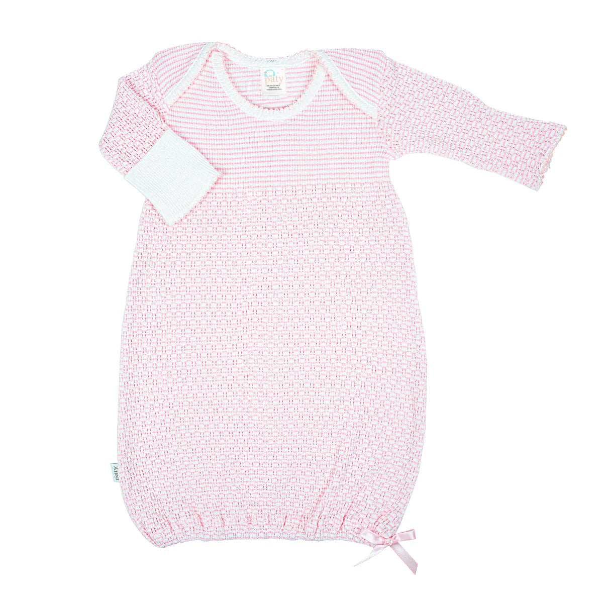Long Sleeve Solid Lap Shoulder Day Gown