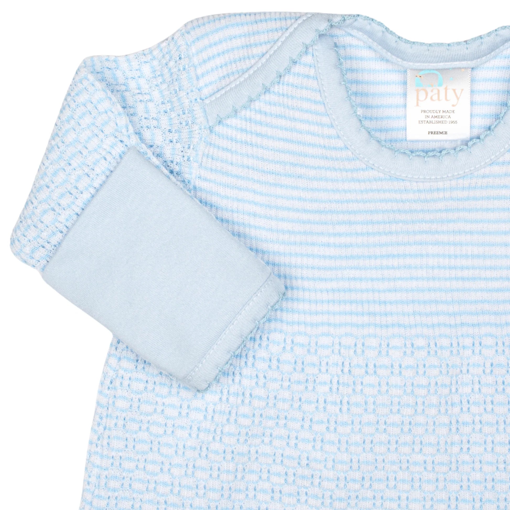 LS, Solid Stripe, Overlap Shoulder Gown #215J