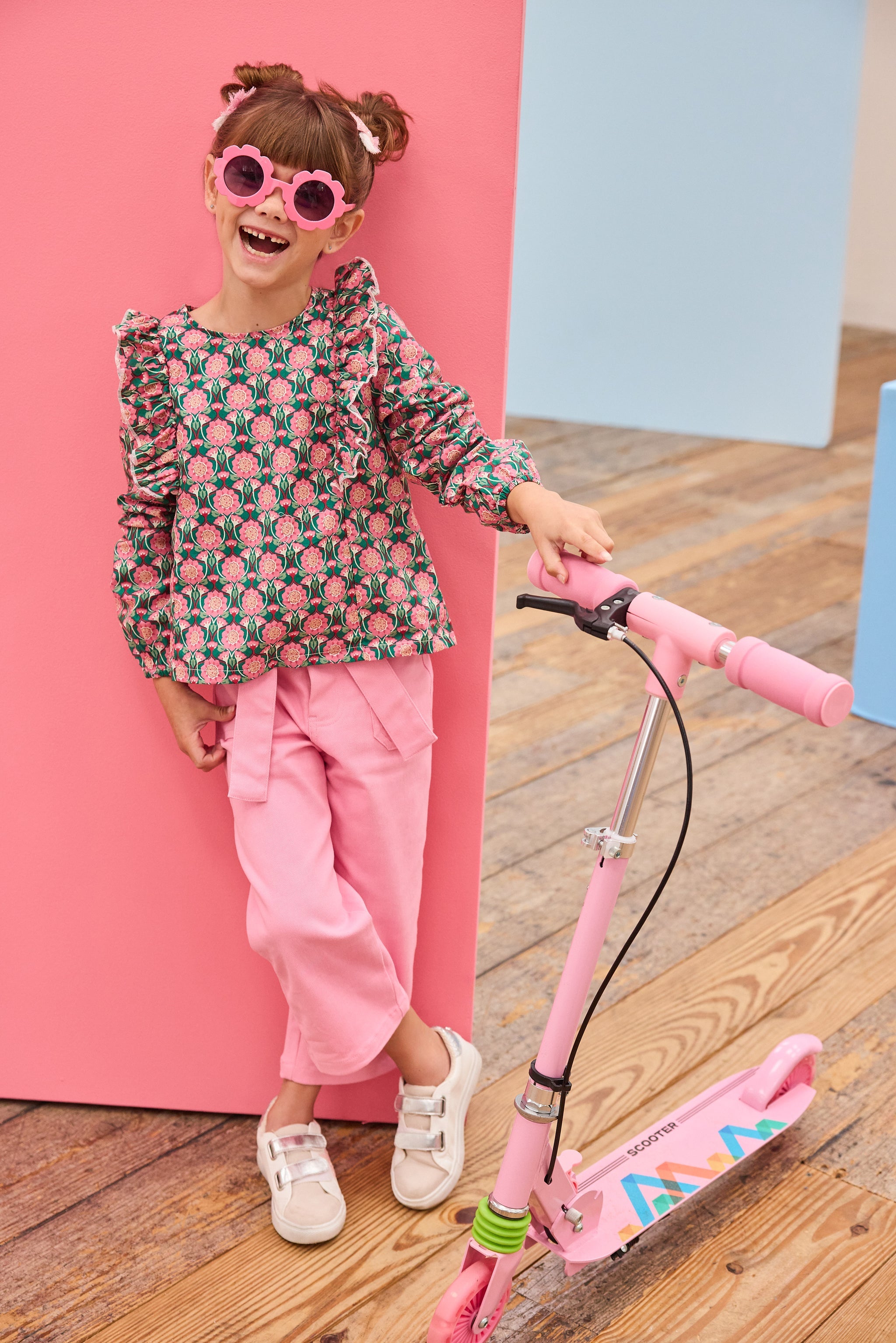 Ruffle Blouse - Andover Vines