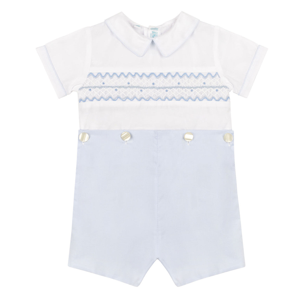 Boys Wave Smocked Bobby Suit