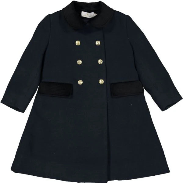 Navy Princess Coat