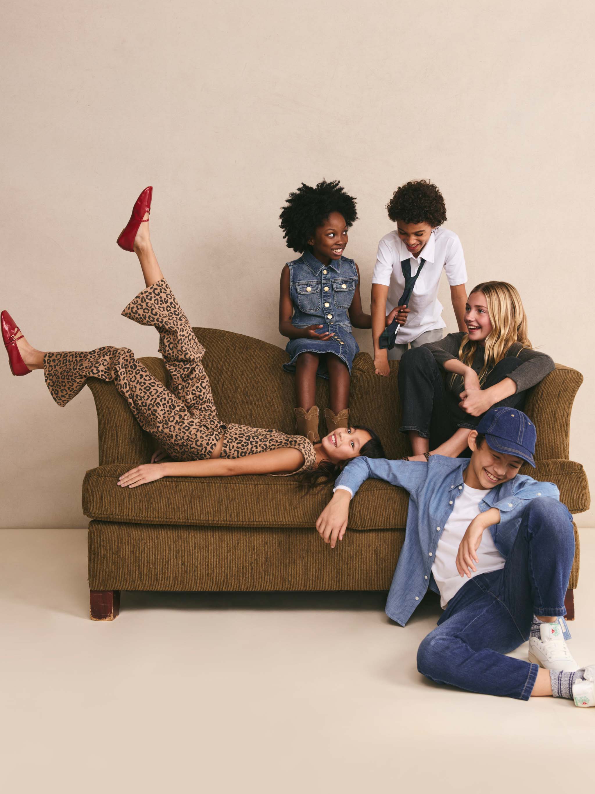 Nini Wide Leg Low Rise Jeans in Catwalk