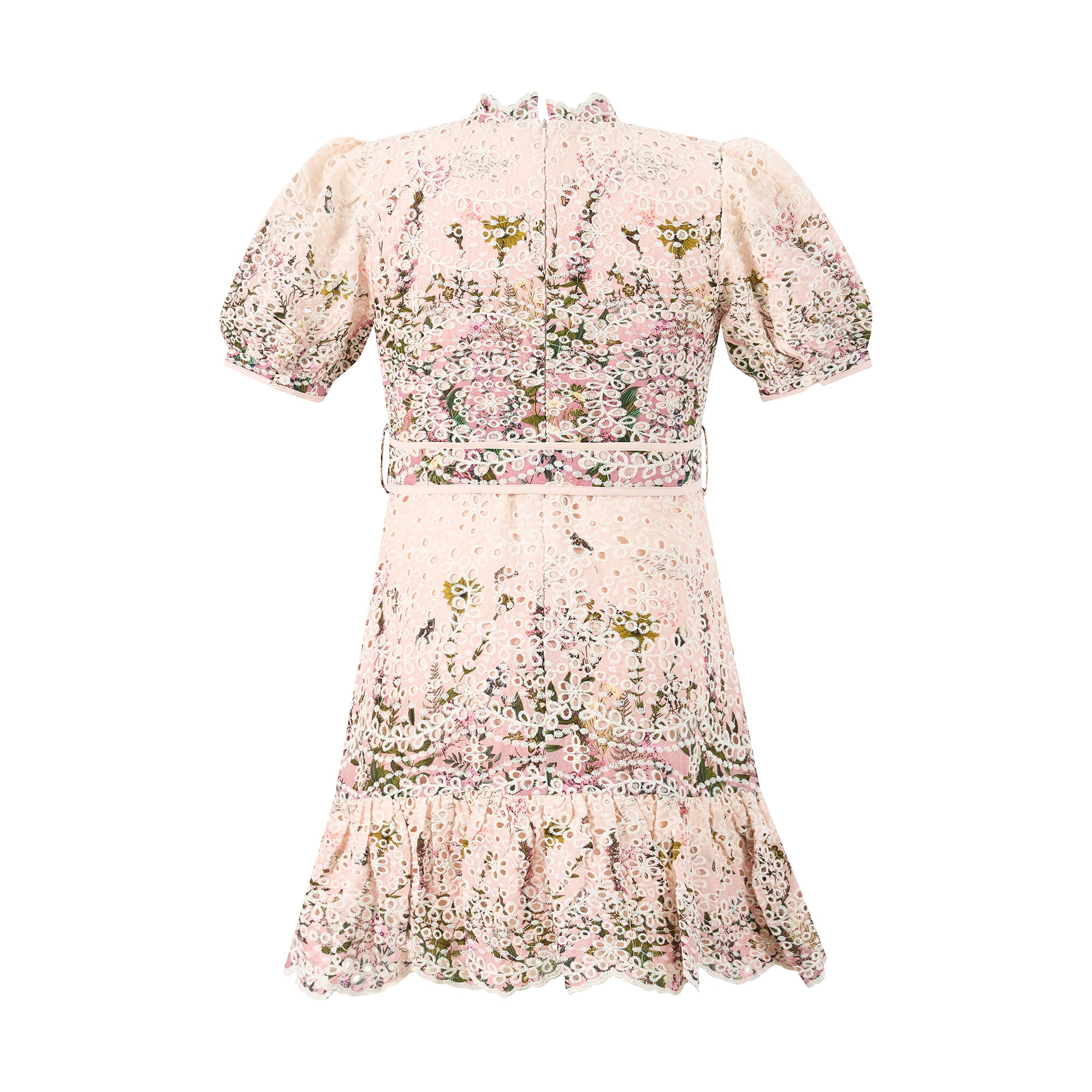 Chiara Embroidered Mini Dress